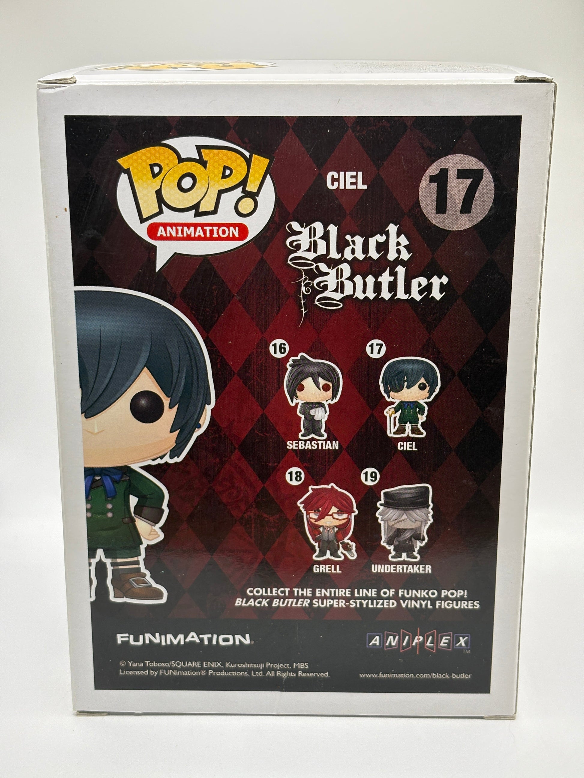 Funko POP! Animation Black Butler #17 Ciel Vinyl Figure FRENLY BRICKS - Open 7 Days