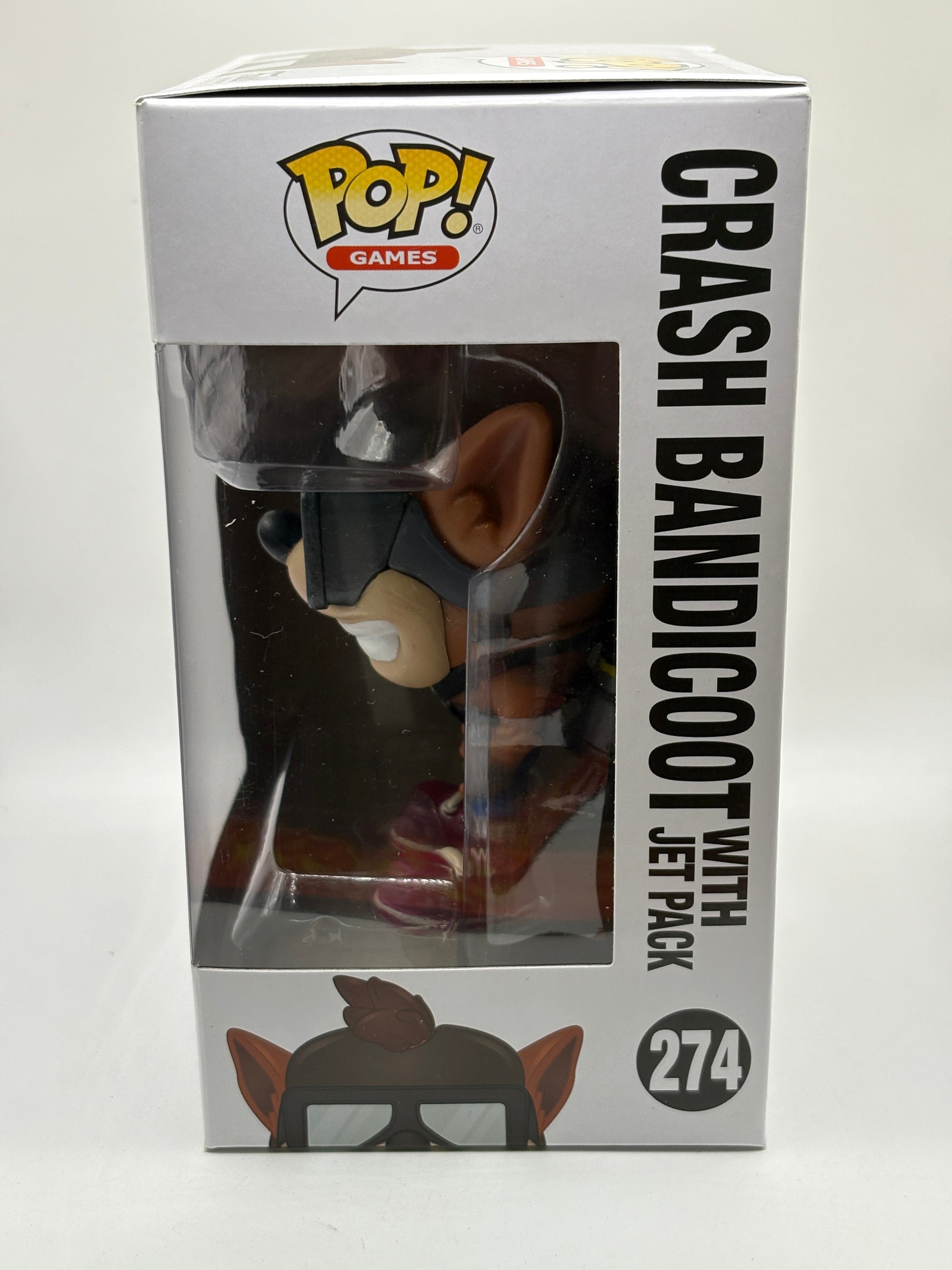 Funko POP! Games Crash Bandicoot #274 Crash Bandicoot with Jet Pack FRENLY BRICKS - Open 7 Days