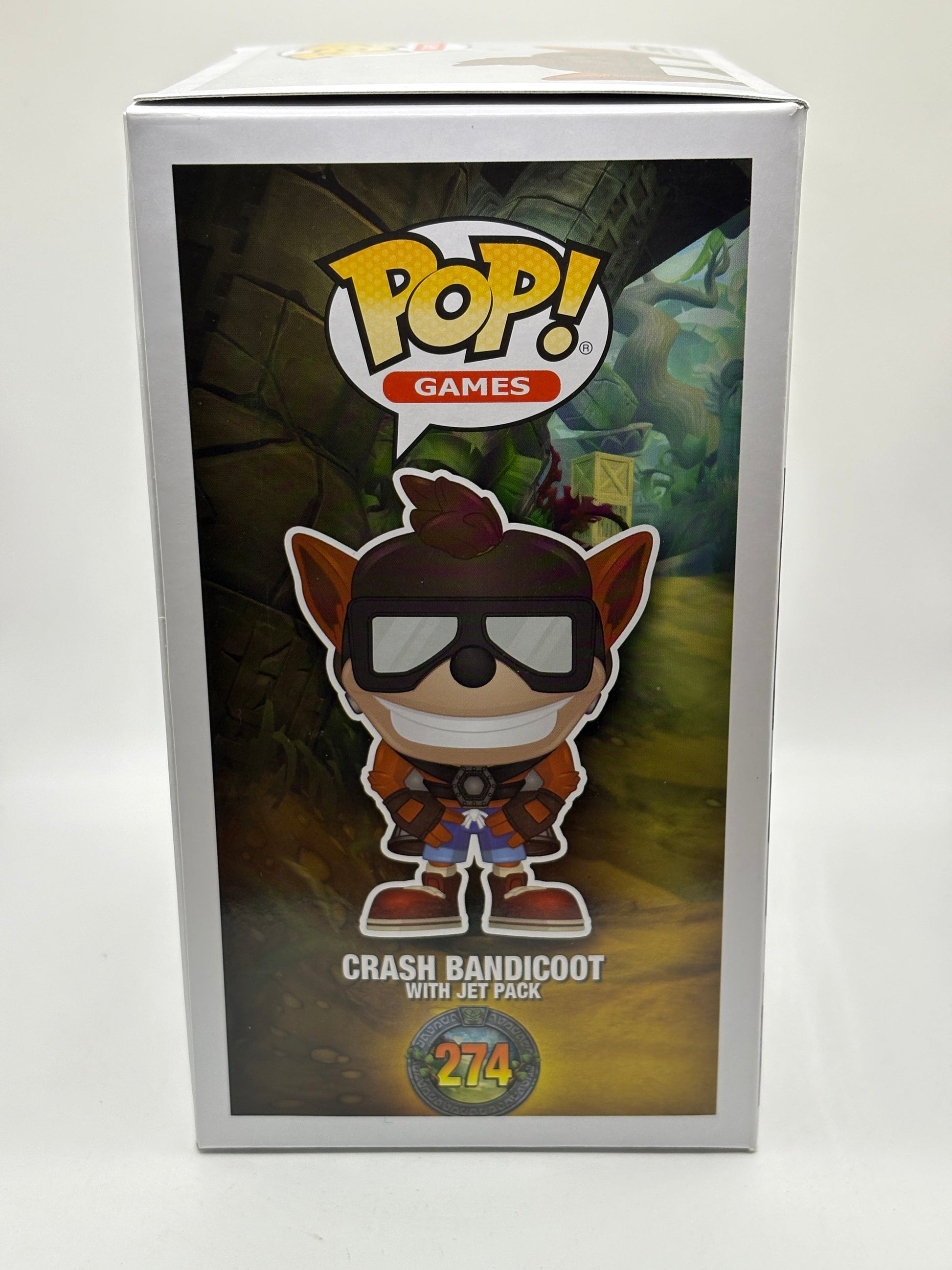 Funko POP! Games Crash Bandicoot #274 Crash Bandicoot with Jet Pack FRENLY BRICKS - Open 7 Days
