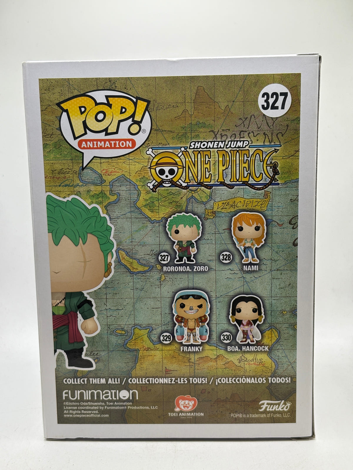 Funko POP! Animation One Piece 2017 #327 Roronoa Zoro Vinyl Figure, photo 3 image 3