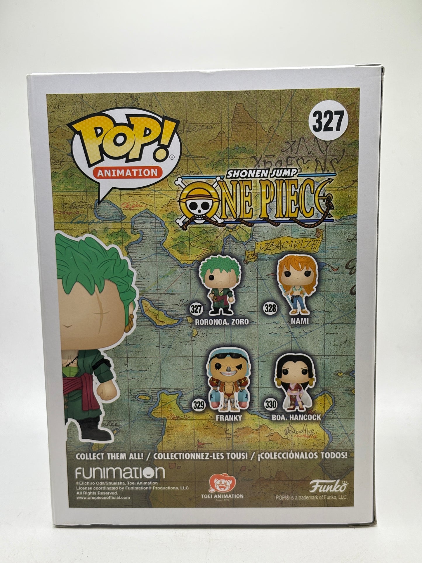 Funko POP! Animation One Piece 2017 #327 Roronoa. Zoro Vinyl Figure