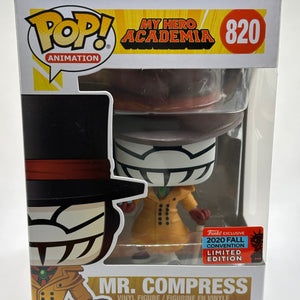 Funko POP! Animation My Hero Academia #820 Mr. Compress 2020 Fall Convention FRENLY BRICKS - Open 7 Days