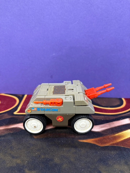 Vintage 1986 Coleco Starcom Megalaser Cannons Laser Rat Vehicle incomplete FRENLY BRICKS - Open 7 Days
