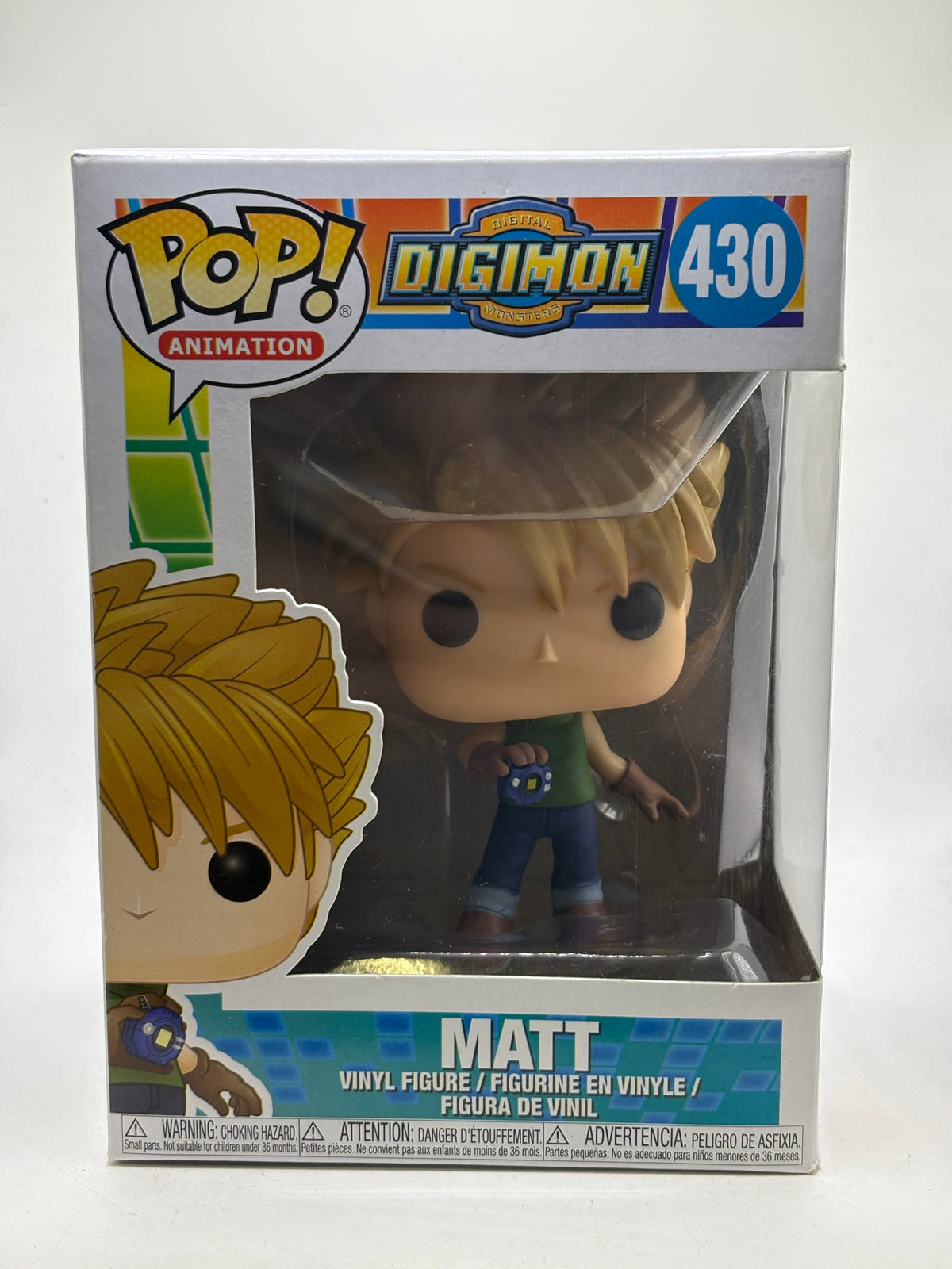 Funko POP! Animation Digimon #430 Matt Vinyl Figure image 1