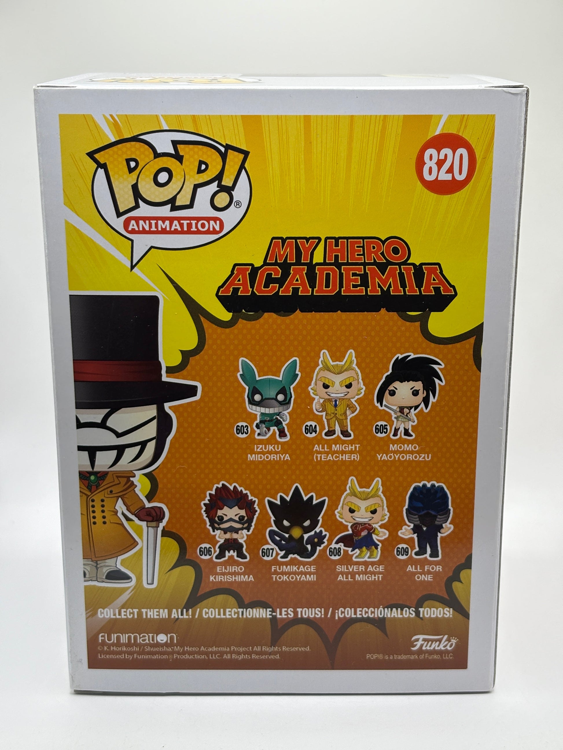 Funko POP! Animation My Hero Academia #820 Mr. Compress 2020 Fall Convention FRENLY BRICKS - Open 7 Days