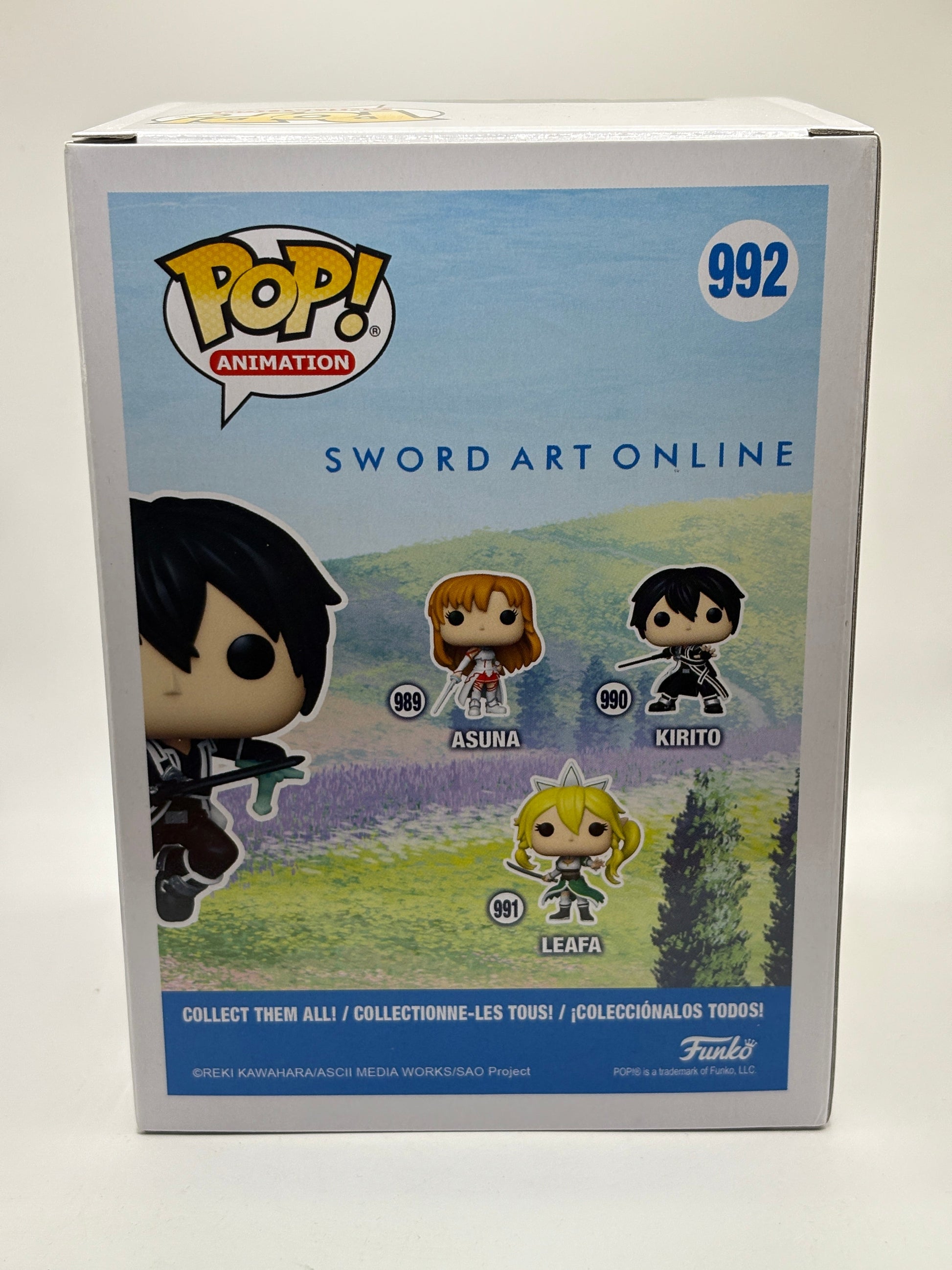 Funko POP! Animation Sword Art Online #992 Kirito Special Edition FRENLY BRICKS - Open 7 Days