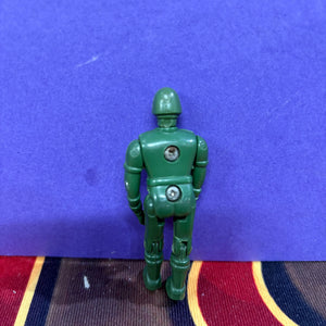 Vintage Green Action Figure Army Man FRENLY BRICKS - Open 7 Days