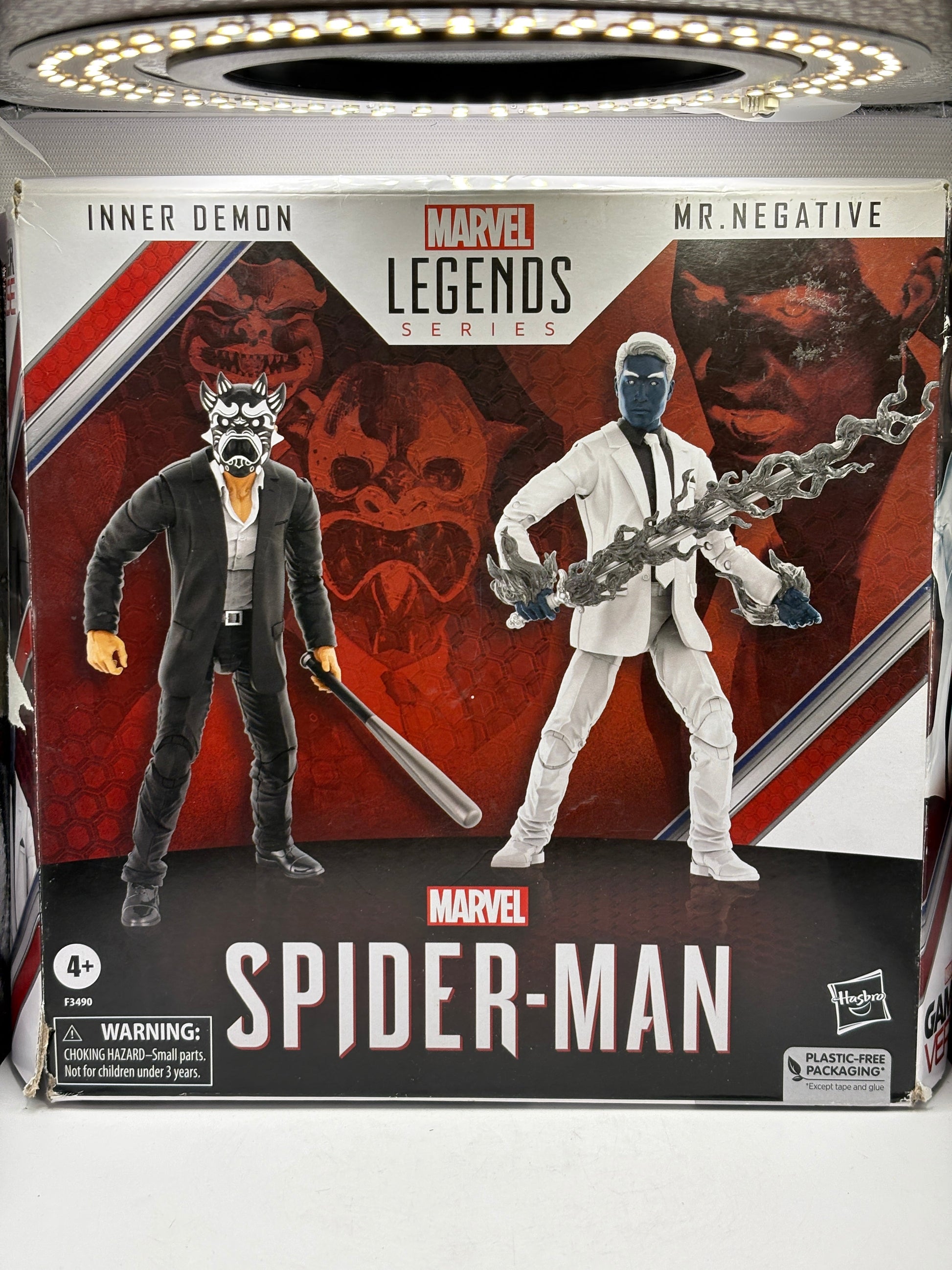 Hasbro Marvel Legends Spider-Man Inner Demon and Mr Negative Loose with Box FRENLY BRICKS - Open 7 Days