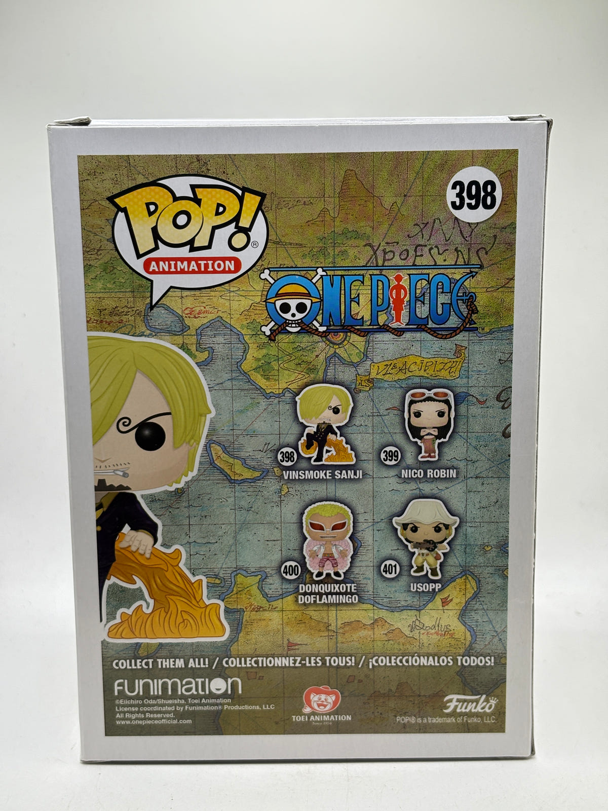 Funko POP! Animation One Piece #398 Vinsmoke Sanji Vinyl Figure, photo 3 image 3