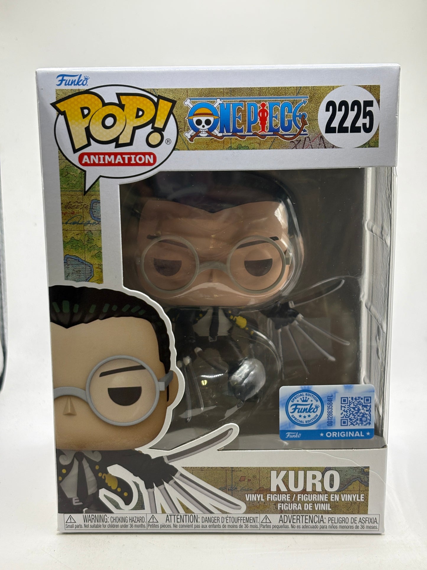 Funko POP! Animation One Piece #2225 Kuro Vinyl Figure (1)