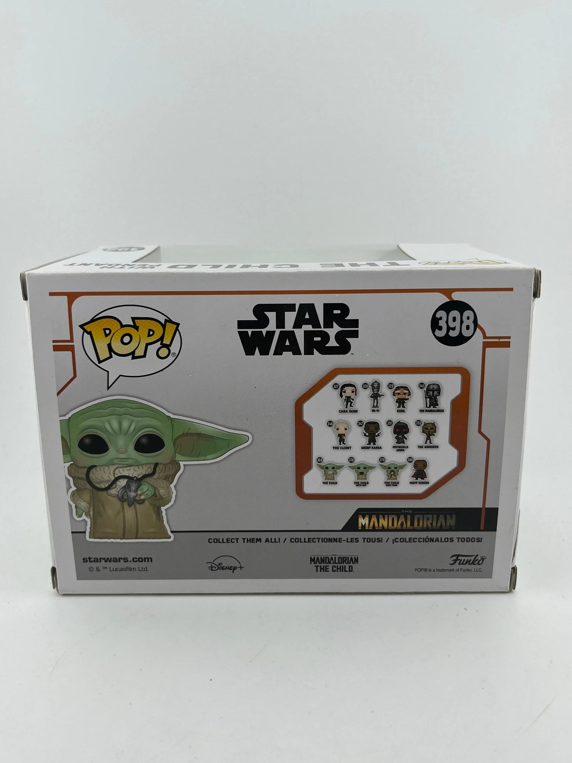 Funko POP! Star Wars The Mandalorian The Child with Pendant #398 NYCC Exclusive FRENLY BRICKS - Open 7 Days