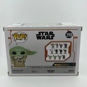 Funko POP! Star Wars The Mandalorian The Child with Pendant #398 NYCC Exclusive FRENLY BRICKS - Open 7 Days