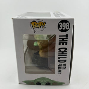 Funko POP! Star Wars The Mandalorian The Child with Pendant #398 NYCC Exclusive FRENLY BRICKS - Open 7 Days