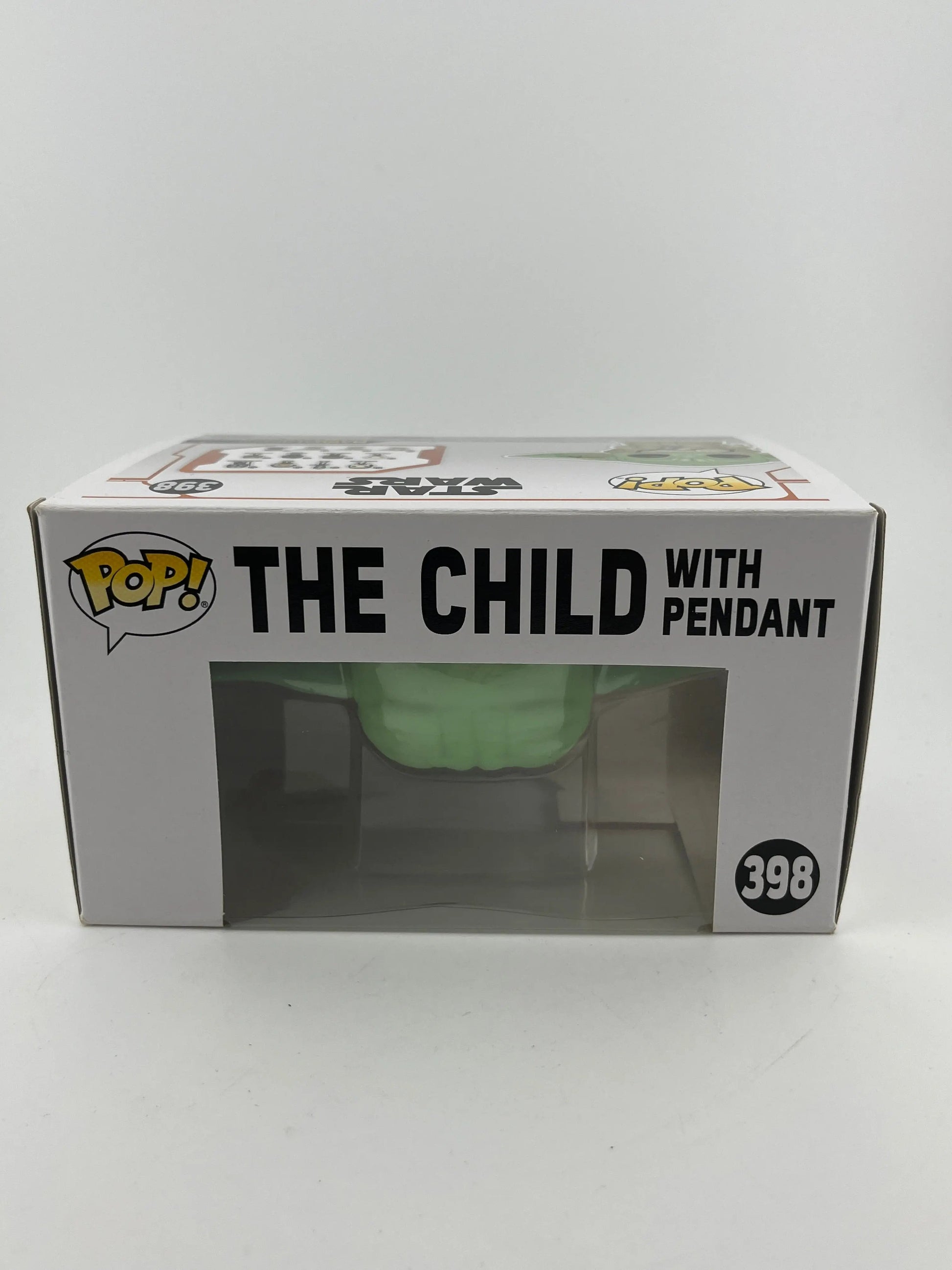 Funko POP! Star Wars The Mandalorian The Child with Pendant #398 NYCC Exclusive FRENLY BRICKS - Open 7 Days