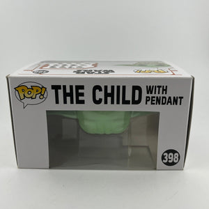 Funko POP! Star Wars The Mandalorian The Child with Pendant #398 NYCC Exclusive FRENLY BRICKS - Open 7 Days