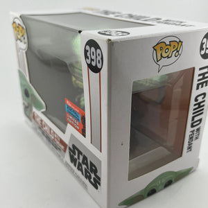 Funko POP! Star Wars The Mandalorian The Child with Pendant #398 NYCC Exclusive FRENLY BRICKS - Open 7 Days