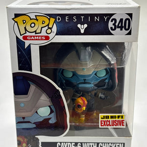 Funko POP! Games Destiny #340 Cayde-6 With Chicken JB HI-FI Exclusive FRENLY BRICKS - Open 7 Days