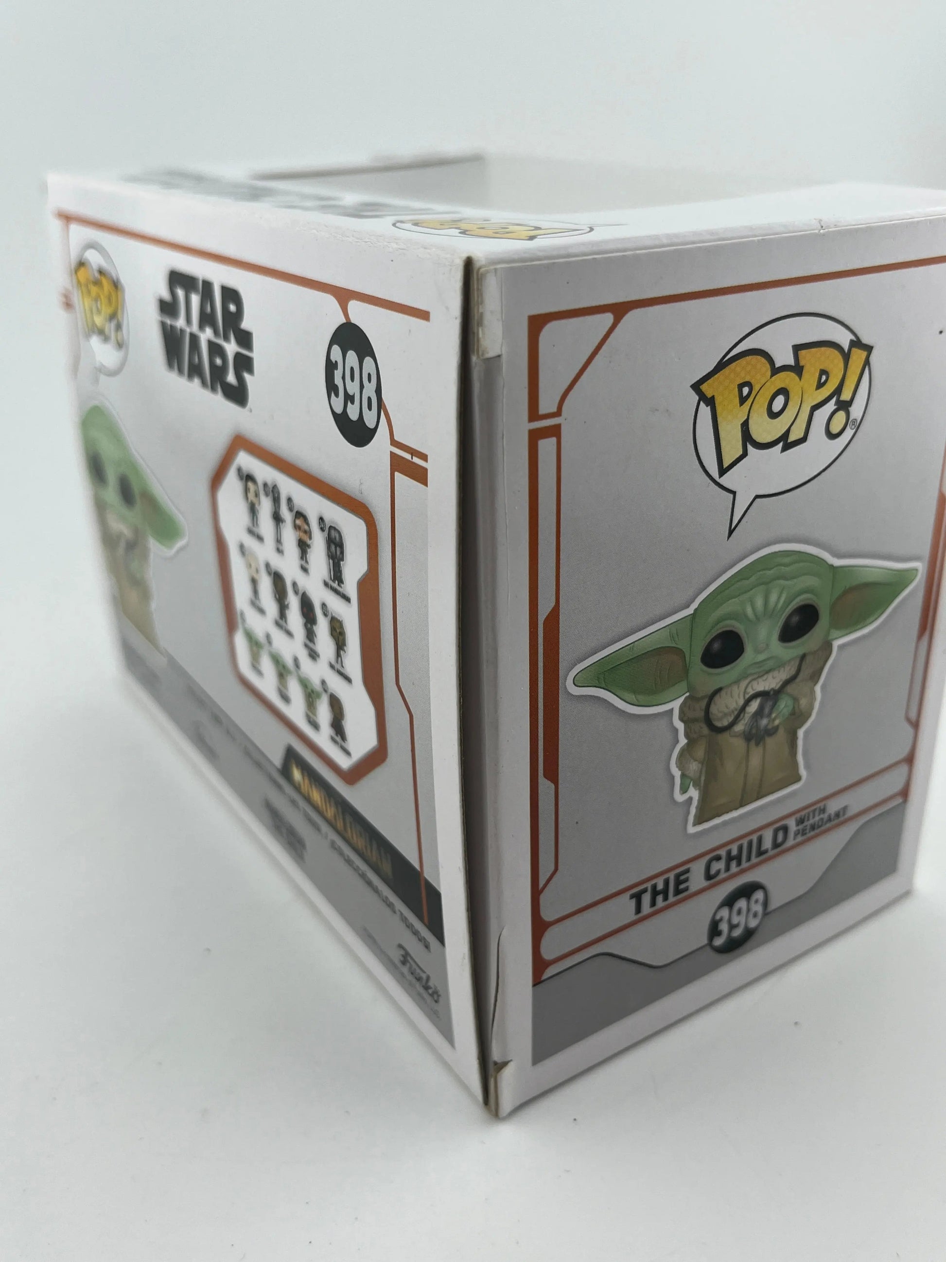 Funko POP! Star Wars The Mandalorian The Child with Pendant #398 NYCC Exclusive FRENLY BRICKS - Open 7 Days