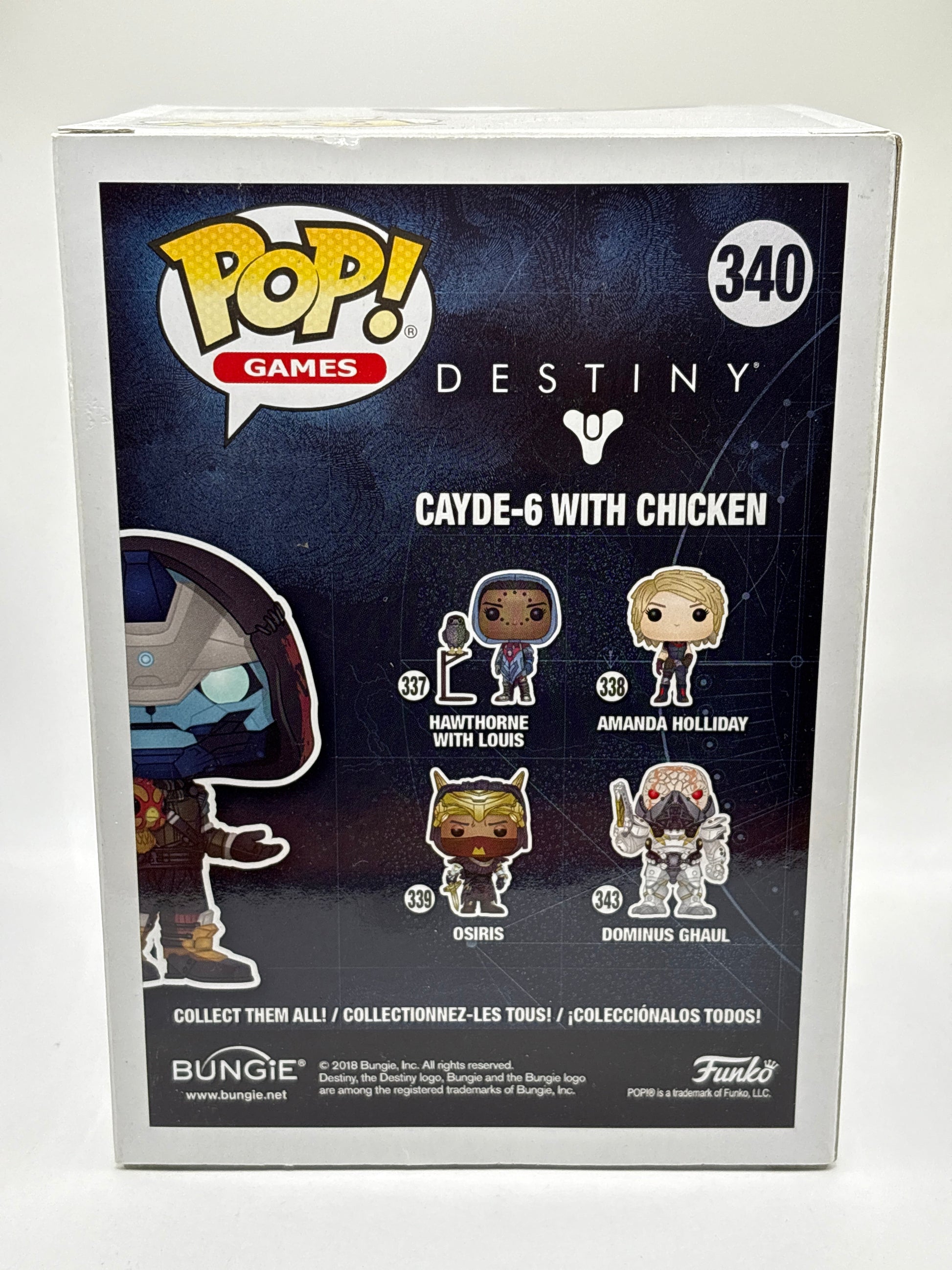 Funko POP! Games Destiny #340 Cayde-6 With Chicken JB HI-FI Exclusive FRENLY BRICKS - Open 7 Days
