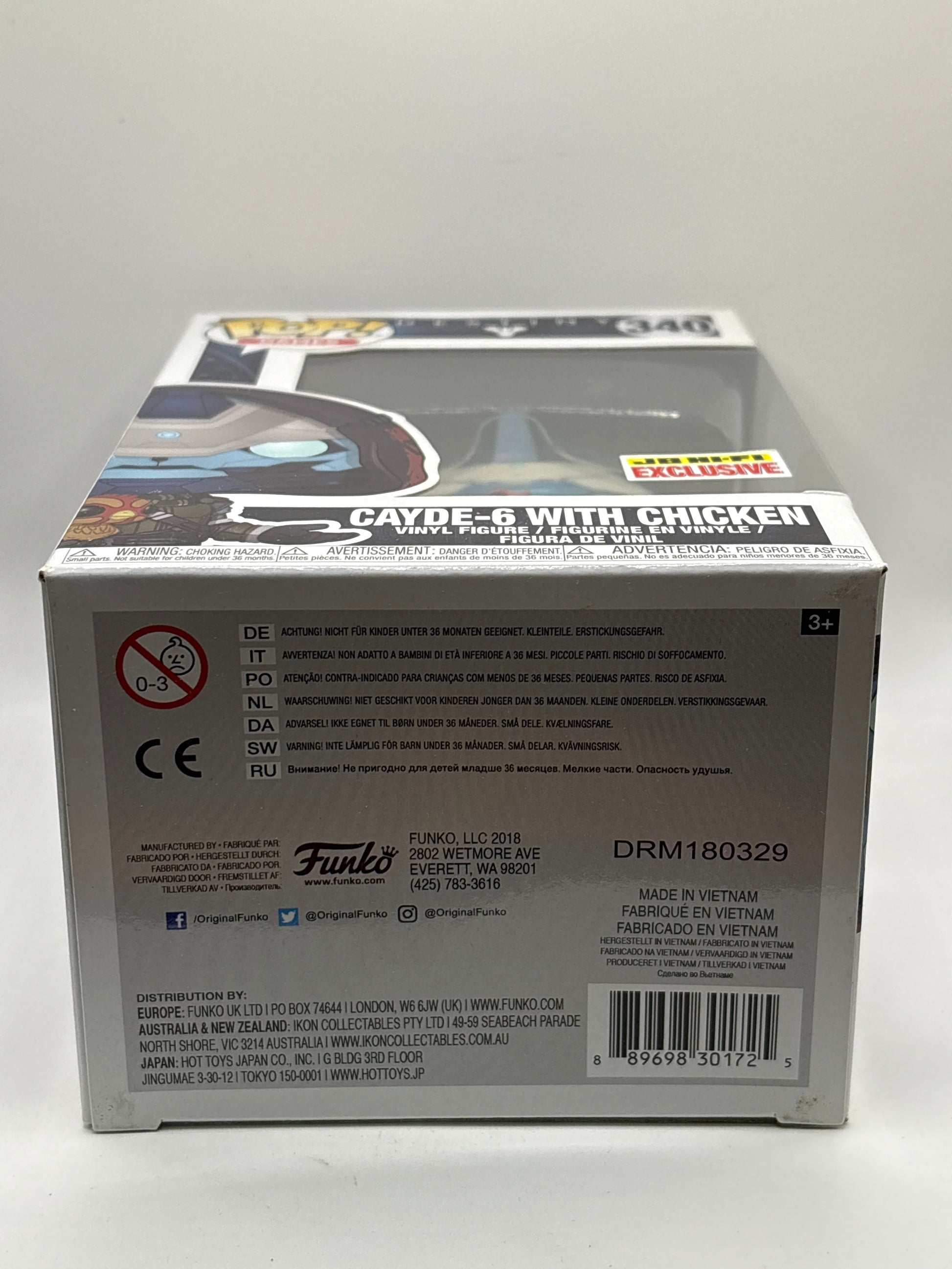 Funko POP! Games Destiny #340 Cayde-6 With Chicken JB HI-FI Exclusive FRENLY BRICKS - Open 7 Days