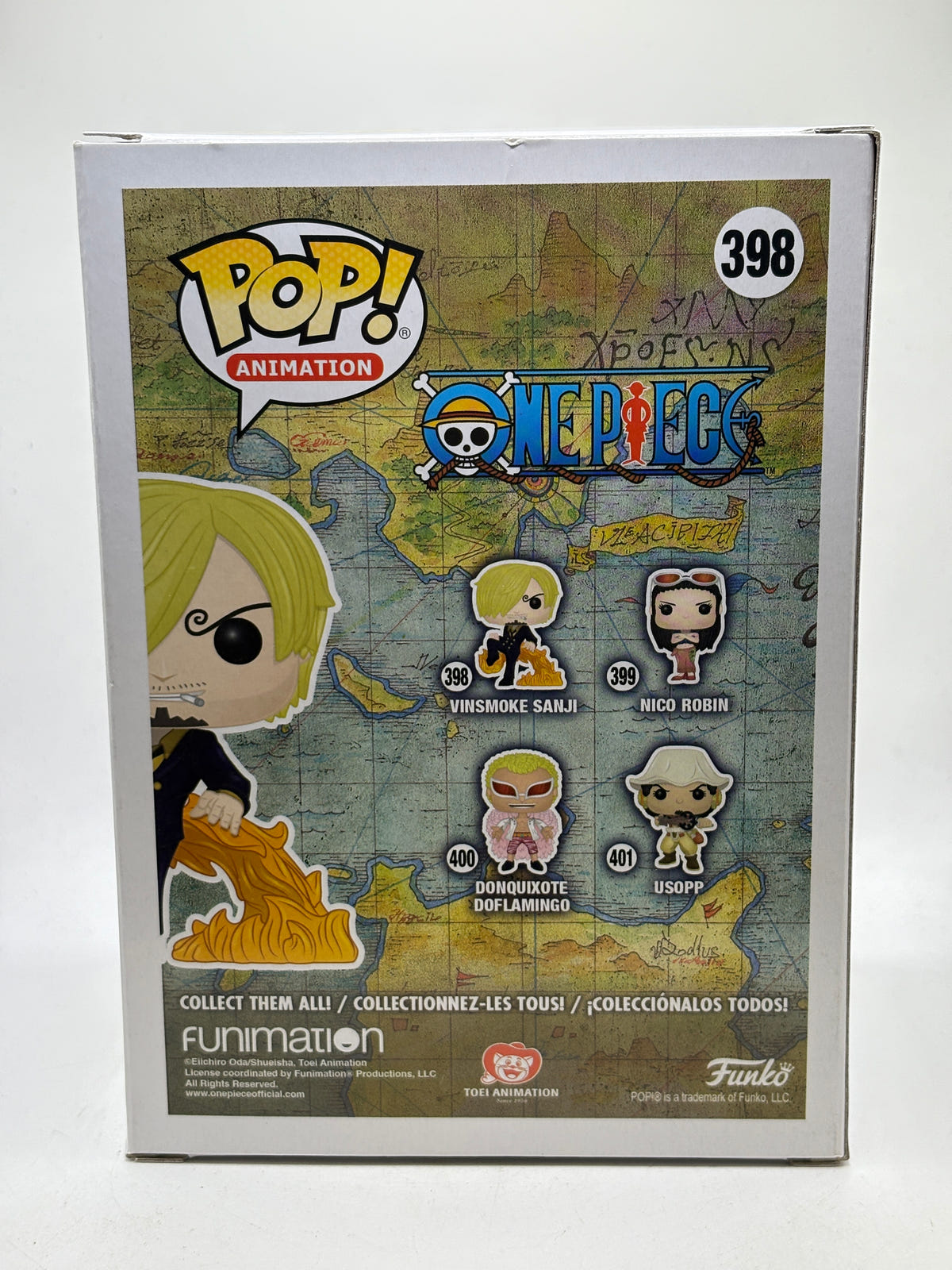 Funko POP! Animation One Piece #398 Vinsmoke Sanji Vinyl Figure, photo 3 image 3