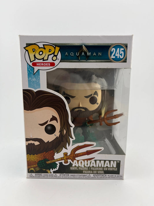 Funko POP! Heroes Movies Aquaman DC Aquaman #245 Vinyl Figure +combinedshipping FRENLY BRICKS - Open 7 Days