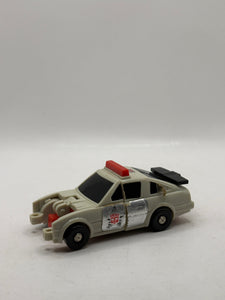 Transformers G1 Generation 1 Streetwise Police Car Action Figure Loose Incomplete (1)