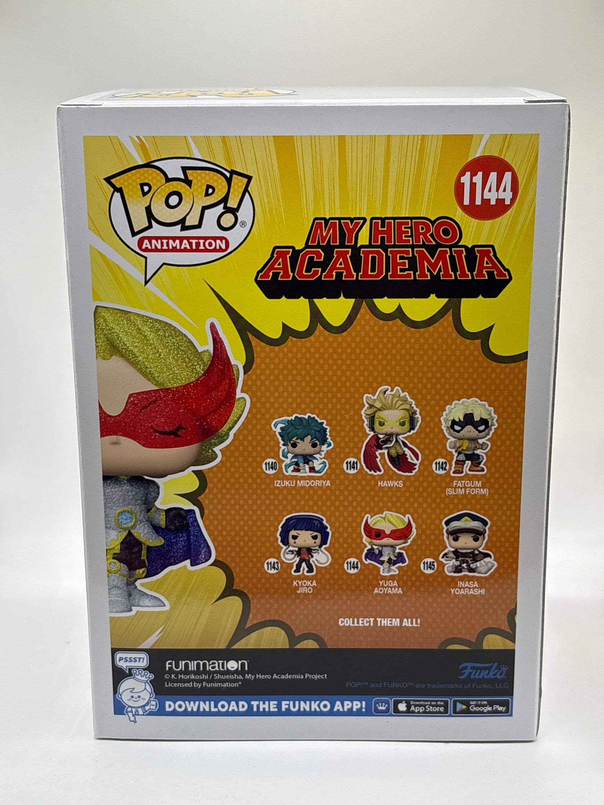 Funko POP! Animation My Hero Academia #1144 Yuga Aoyama Diamond SE FRENLY BRICKS - Open 7 Days