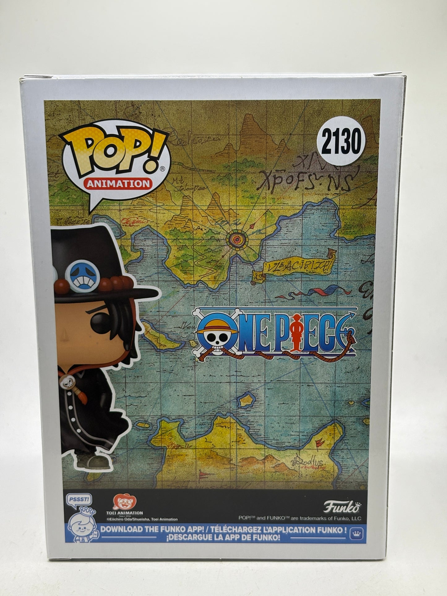 Funko POP! Animation One Piece #2130 Portgas D. Ace Vinyl Figure (1)