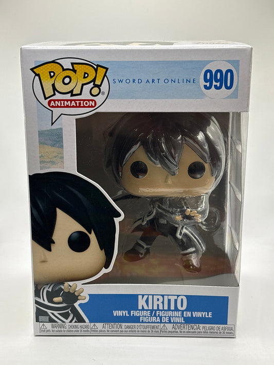 Funko POP! Animation Sword Art Online #990 Kirito Vinyl Figure FRENLY BRICKS - Open 7 Days