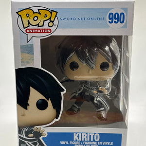 Funko POP! Animation Sword Art Online #990 Kirito Vinyl Figure FRENLY BRICKS - Open 7 Days
