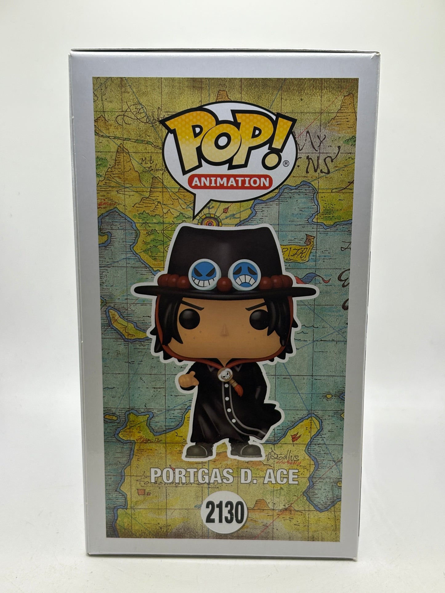 Funko POP! Animation One Piece #2130 Portgas D. Ace Vinyl Figure (1)