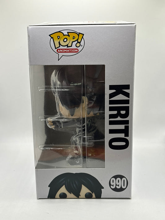 Funko POP! Animation Sword Art Online #990 Kirito Vinyl Figure FRENLY BRICKS - Open 7 Days