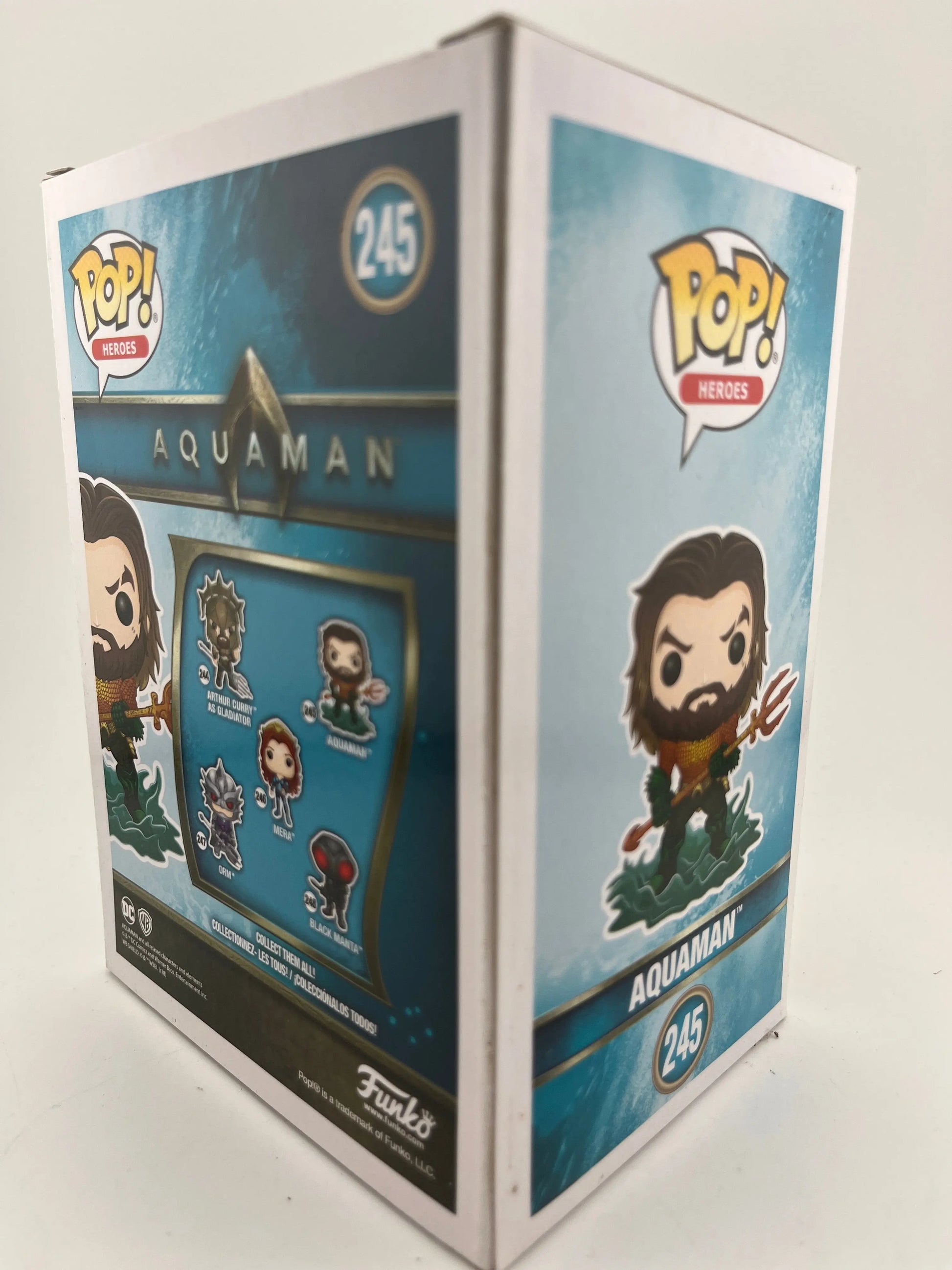 Funko POP! Heroes Movies Aquaman DC Aquaman #245 Vinyl Figure +combinedshipping FRENLY BRICKS - Open 7 Days