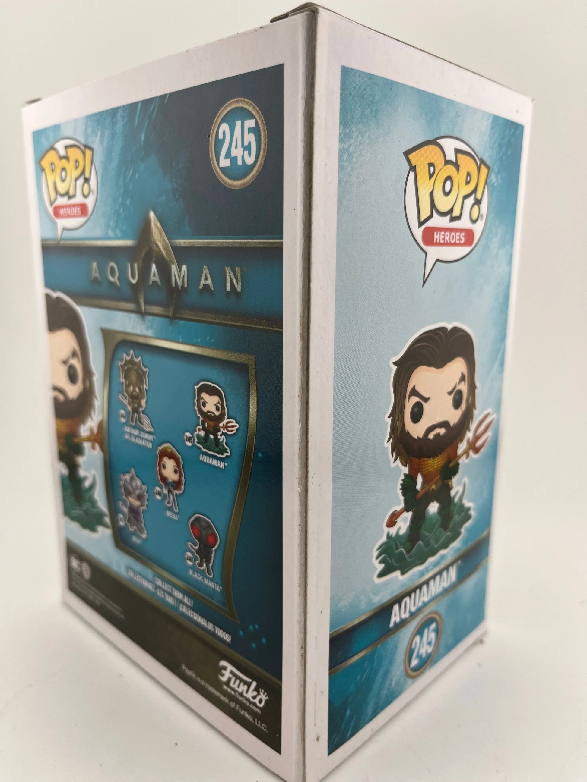 Funko POP! Heroes Movies Aquaman DC Aquaman #245 Vinyl Figure +combinedshipping FRENLY BRICKS - Open 7 Days