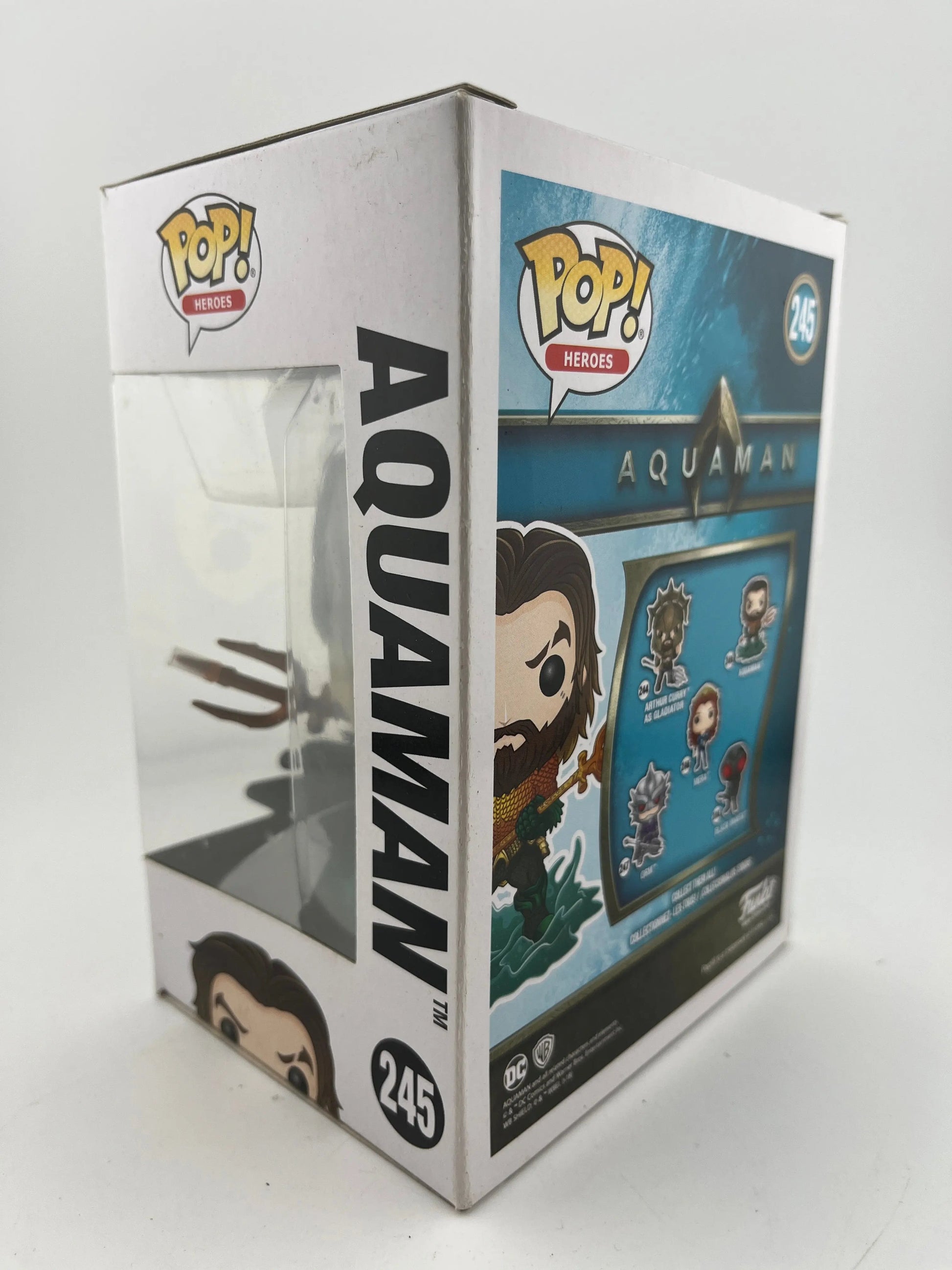 Funko POP! Heroes Movies Aquaman DC Aquaman #245 Vinyl Figure +combinedshipping FRENLY BRICKS - Open 7 Days