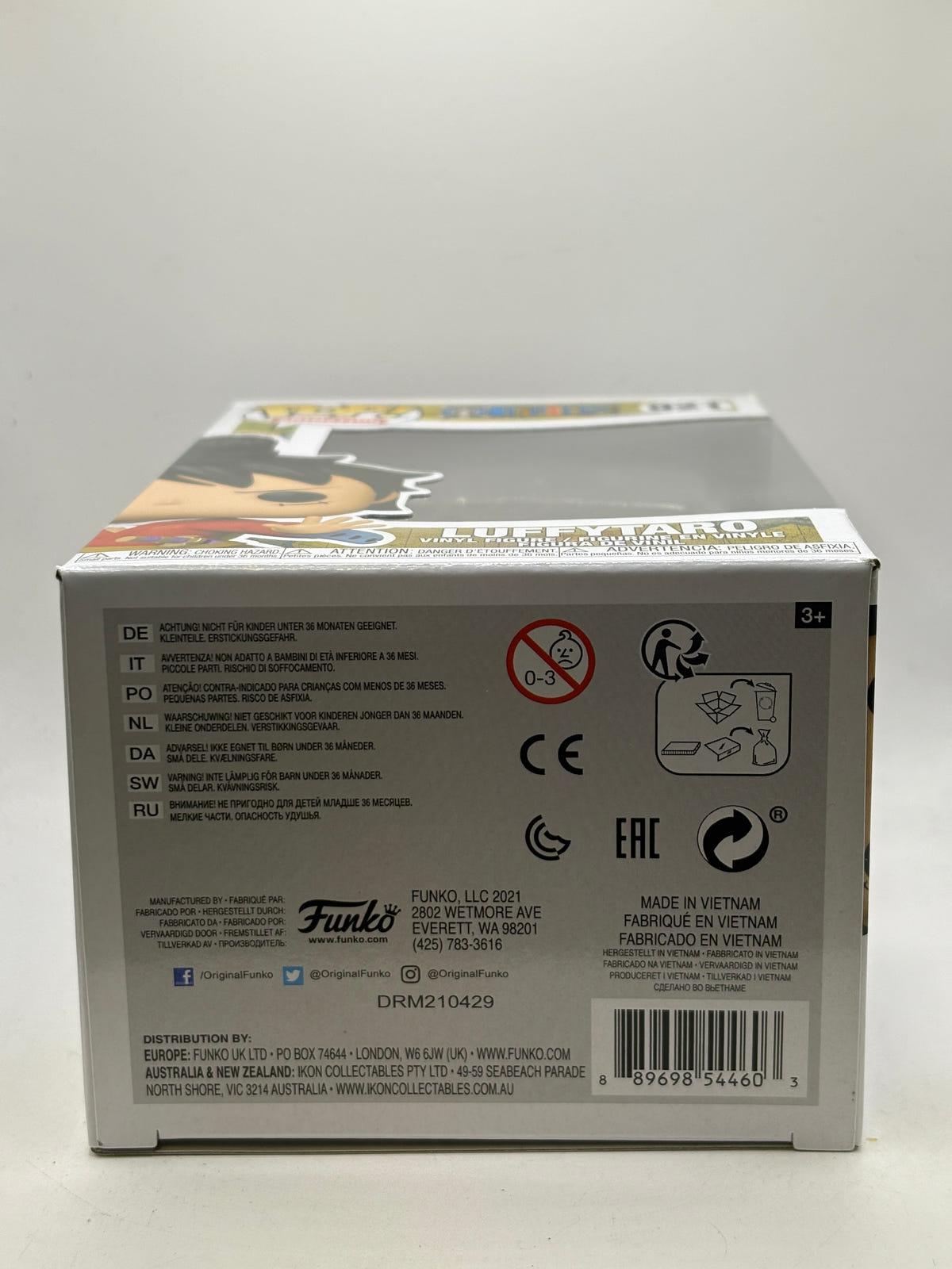 Funko POP! Animation One Piece #921 Luffytaro Vinyl Figure, photo 6 image 6
