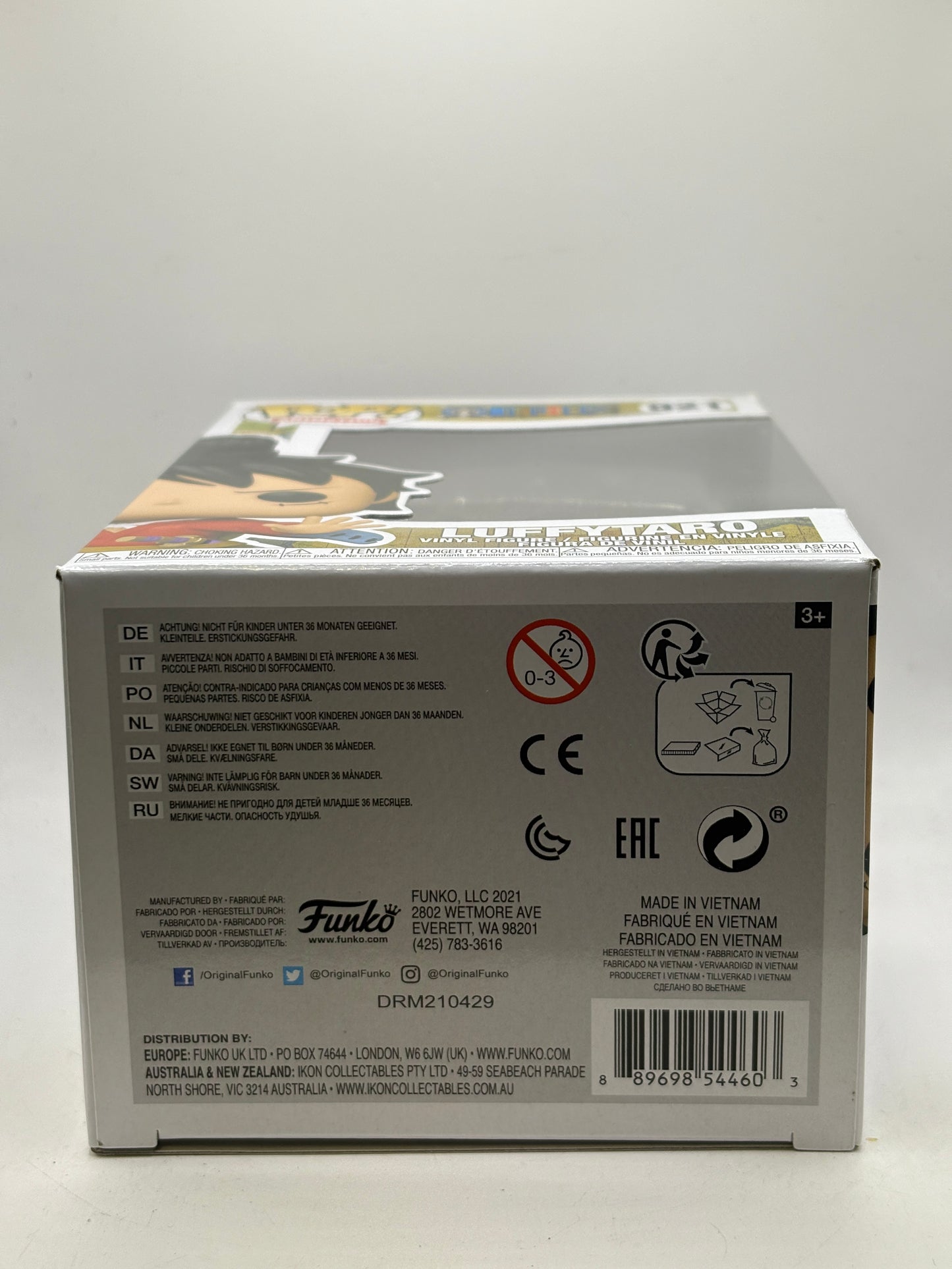 Funko POP! Animation One Piece #921 Luffytaro Vinyl Figure (1)