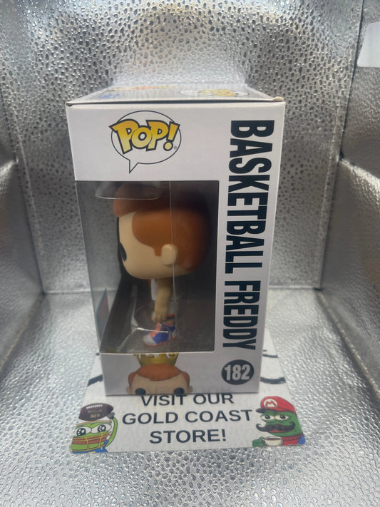 Funko POP! Basketball Freddy #182 2021 Fall Convention LE FRENLY BRICKS - Open 7 Days