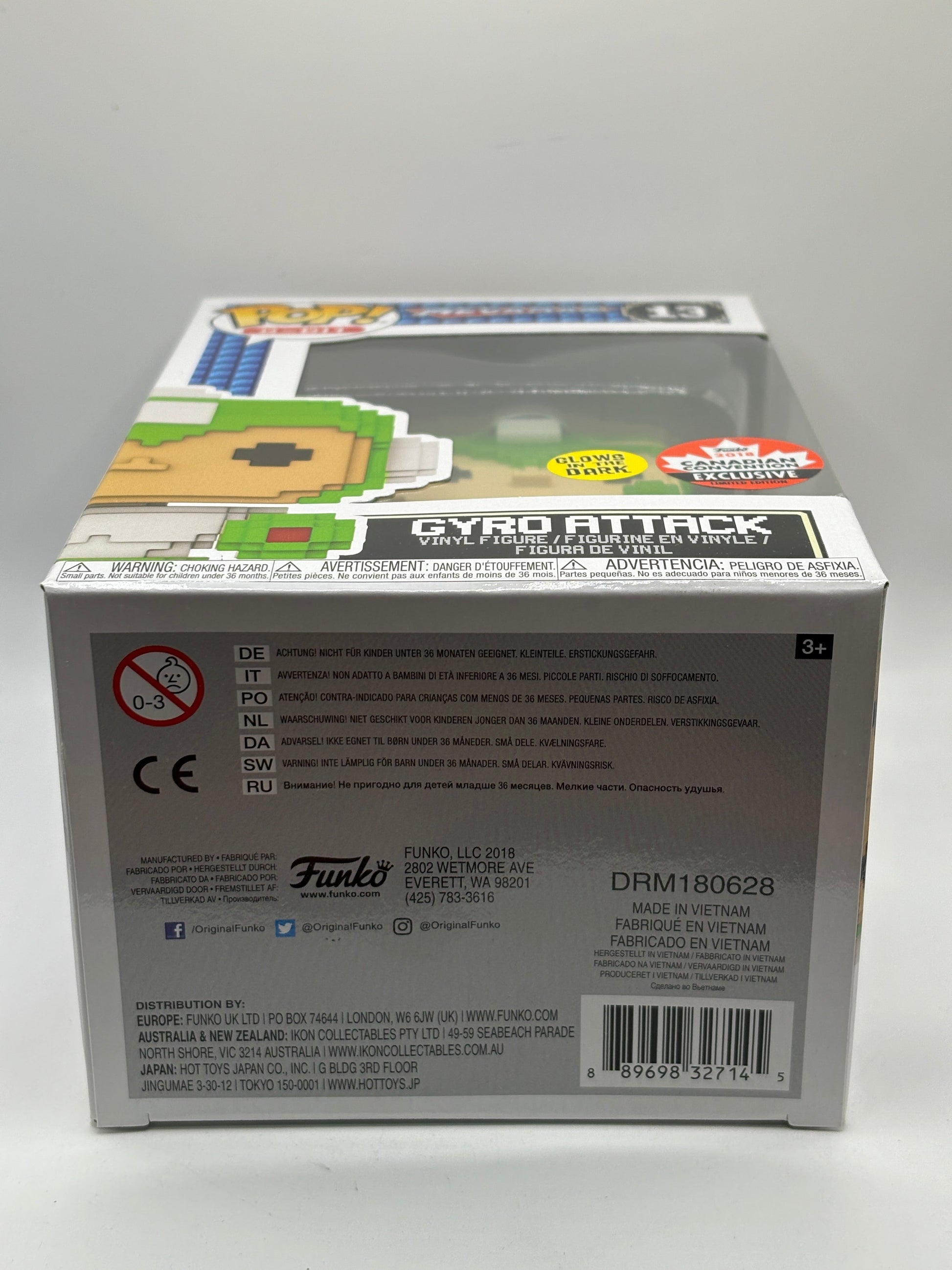 Funko POP! 8-Bit Megaman #13 Gyro Attack Glow 2018 Canadian Convention FRENLY BRICKS - Open 7 Days