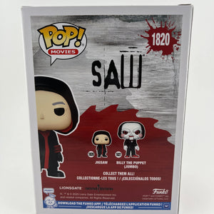 Funko POP! Movies Saw Jigsaw #1820 Vinyl Figure New in Box +combined shipping FRENLY BRICKS - Open 7 Days