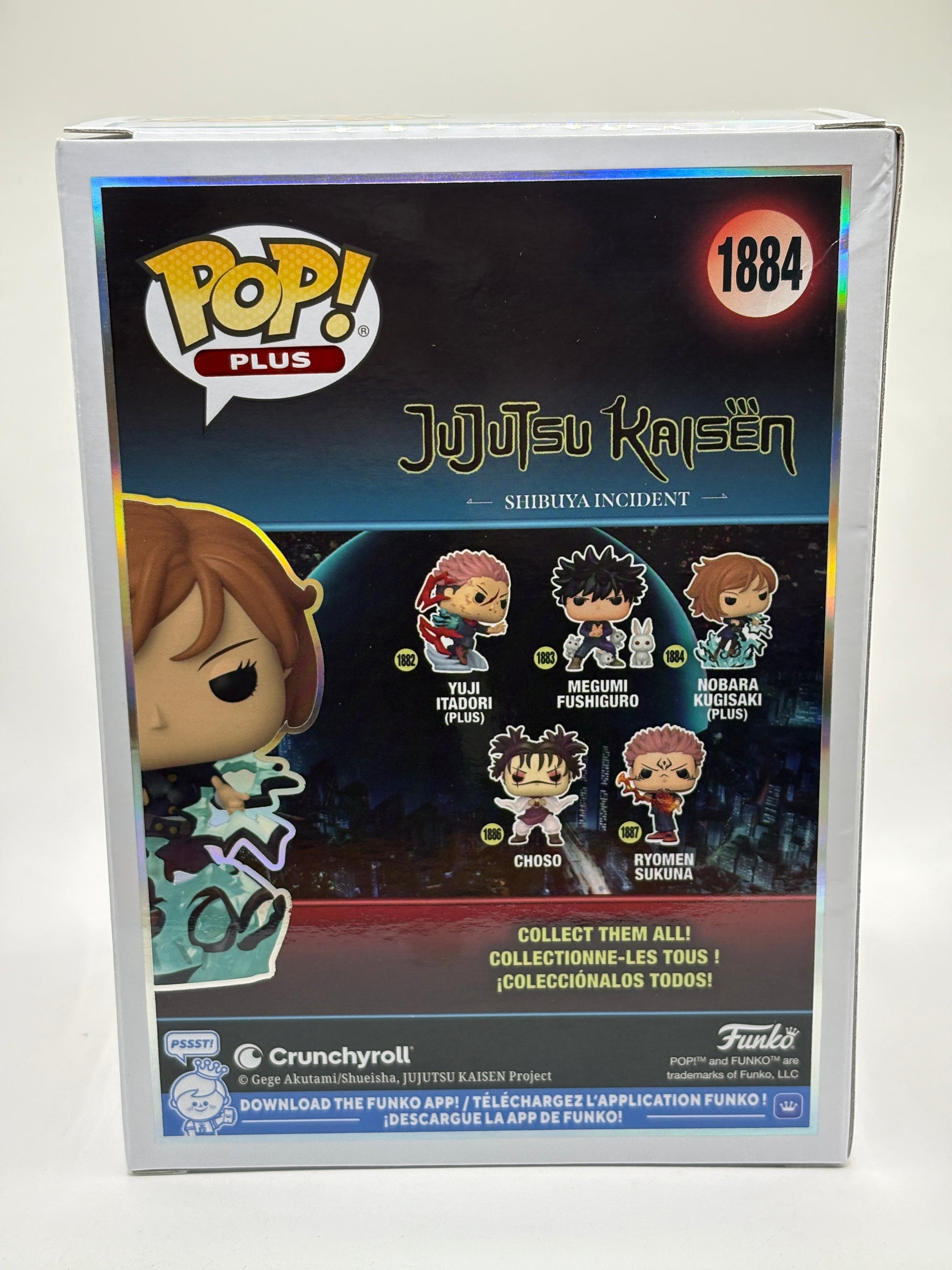 Funko POP! Plus Jujutsu Kaisen #1884 Nobara Kugisaki Limited Glow Chase FRENLY BRICKS - Open 7 Days