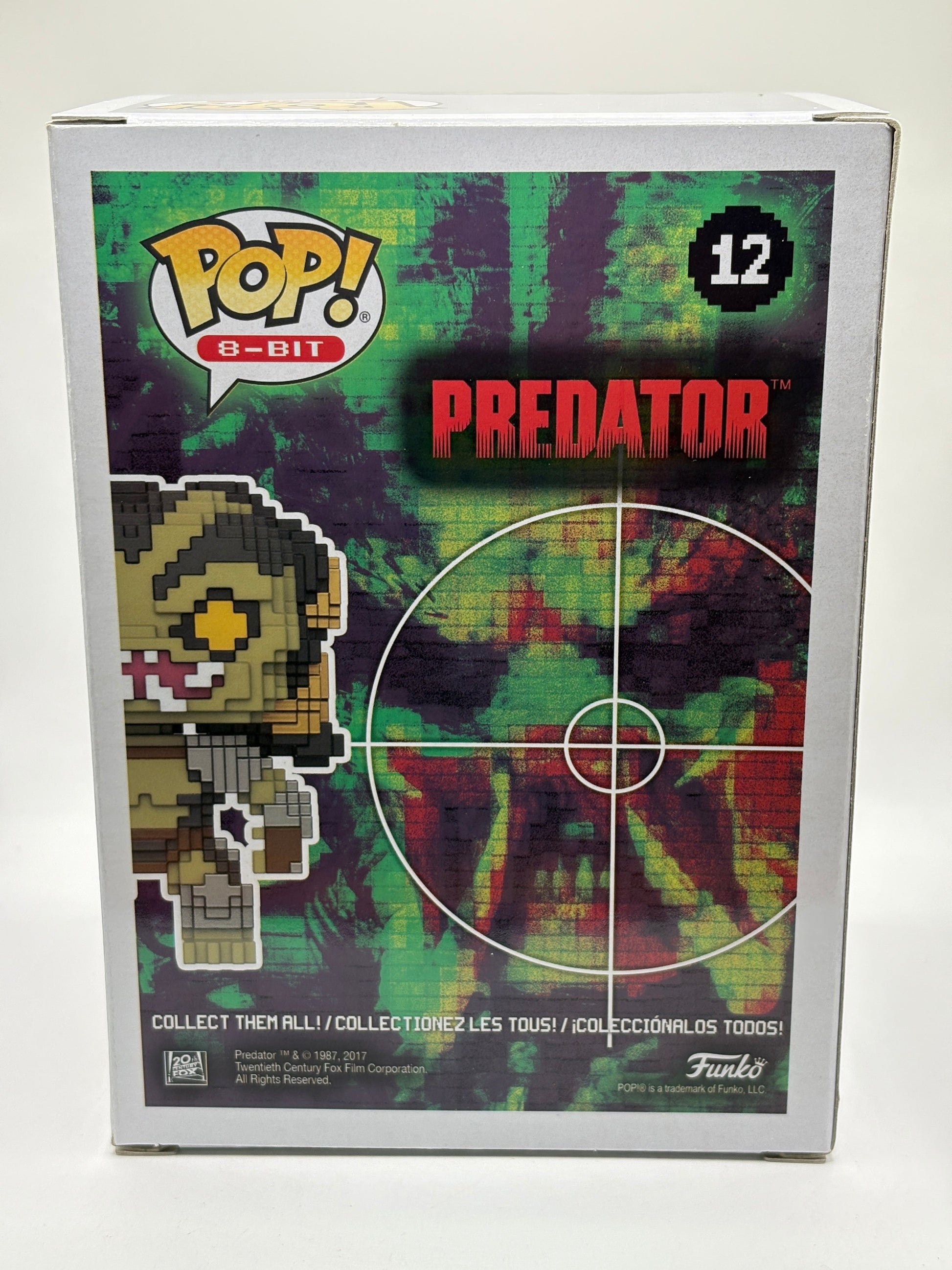 Funko POP! 8-Bit Predator #12 Predator Game Stop Glow Chase Limited FRENLY BRICKS - Open 7 Days
