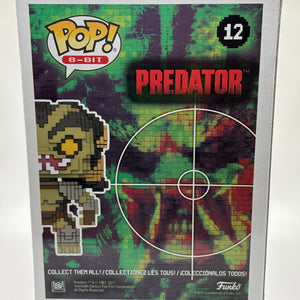 Funko POP! 8-Bit Predator #12 Predator Game Stop Glow Chase Limited FRENLY BRICKS - Open 7 Days