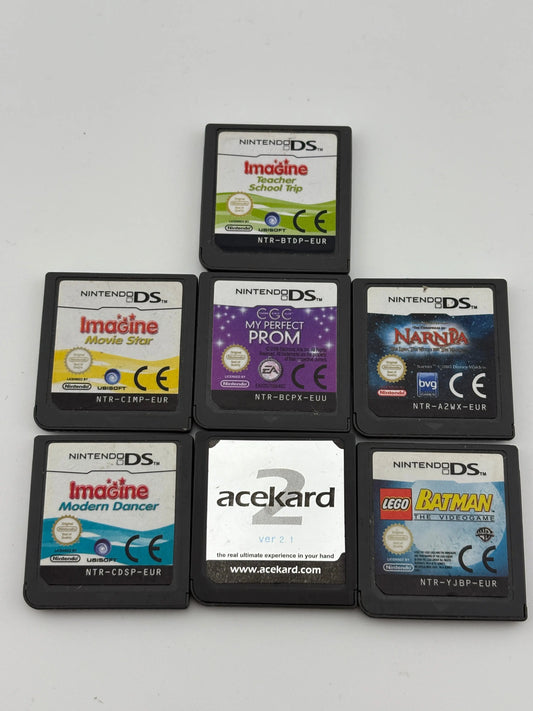 Nintendo DS Video Game Cartridges - Lego Batman / Acekard / Narnia Lot 1 FRENLY BRICKS - Open 7 Days