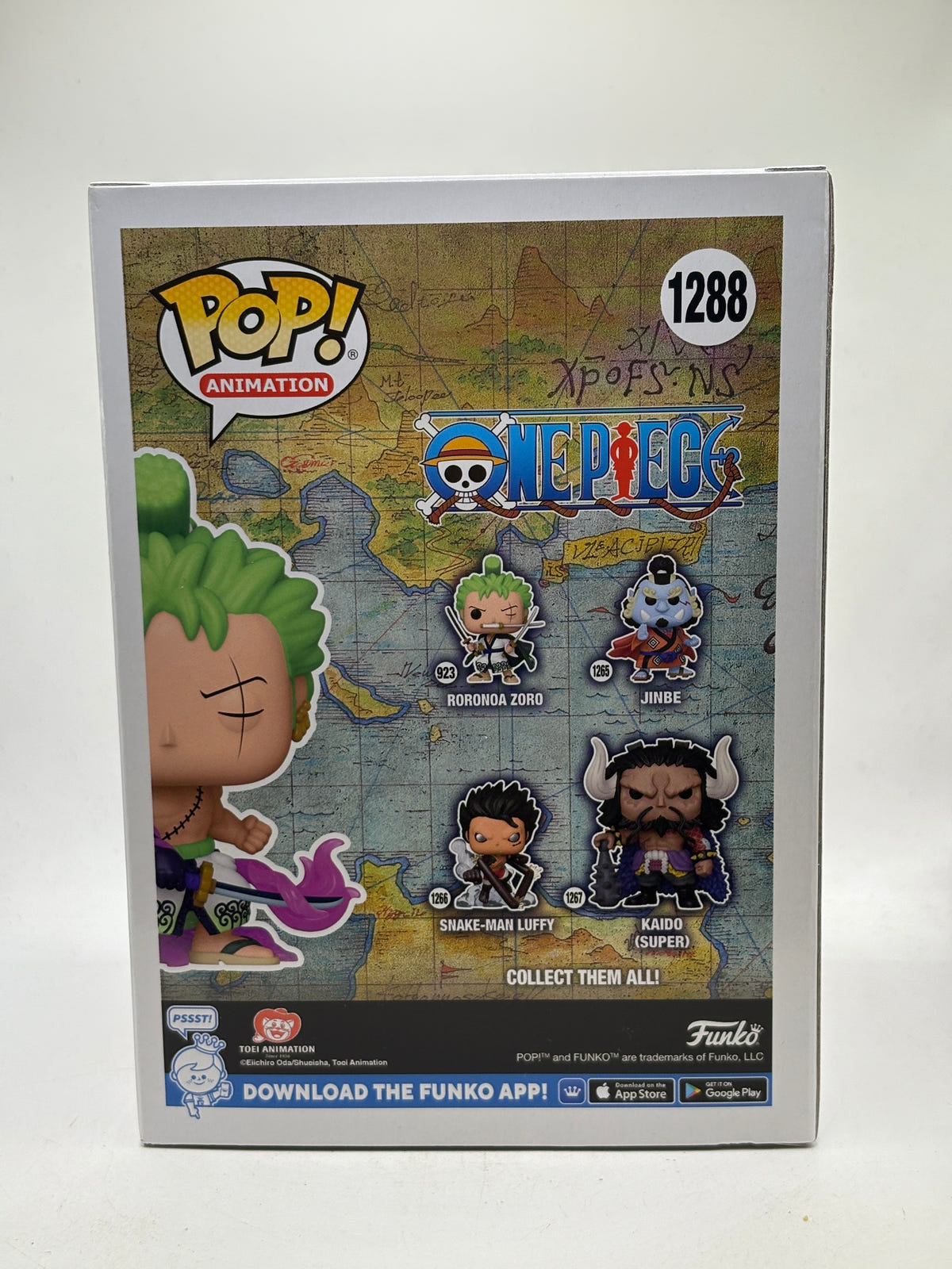 Funko POP! Animation One Piece #1288 Zoro (Enma) Glow Special Edition, photo 3 image 3