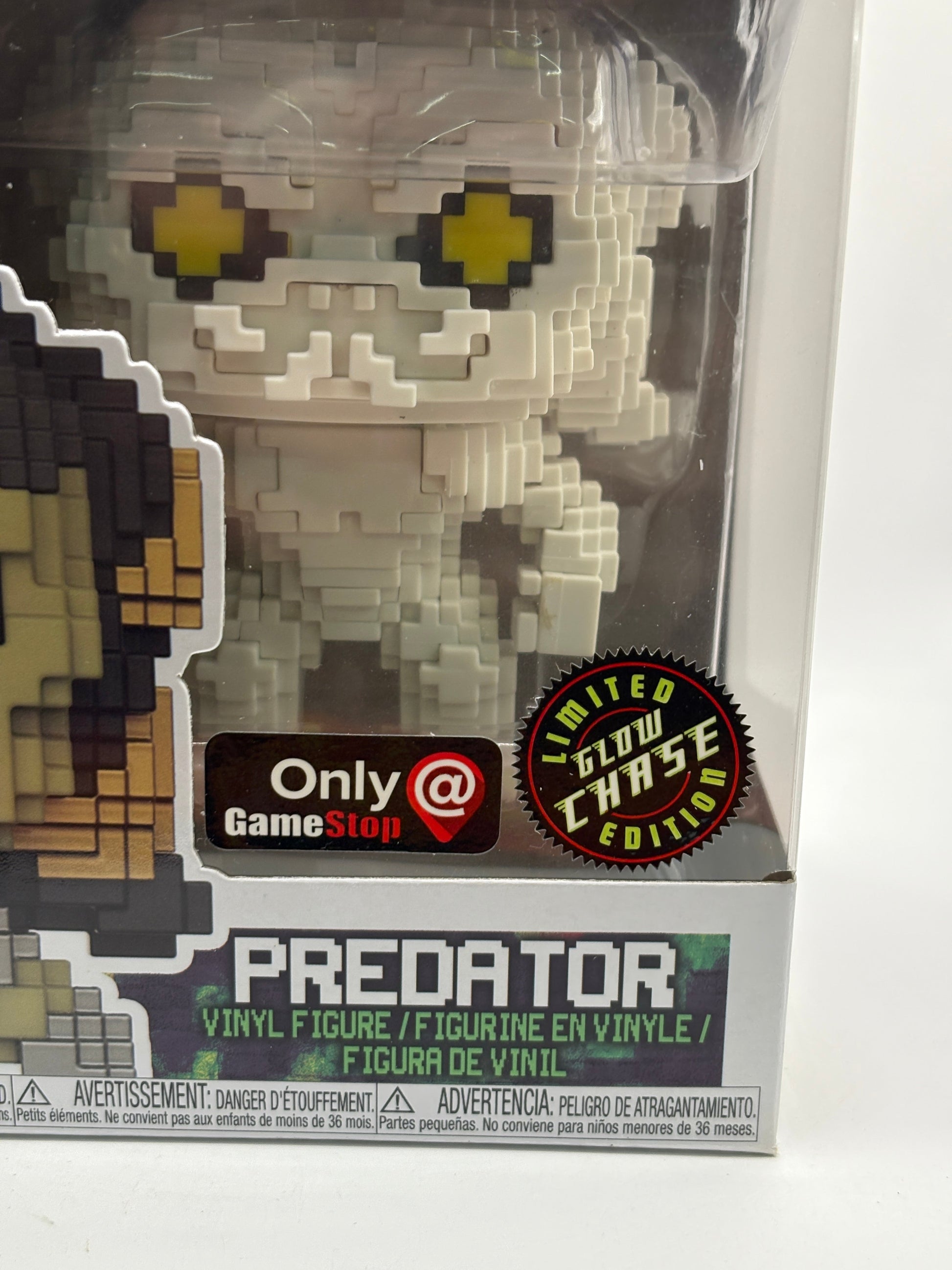 Funko POP! 8-Bit Predator #12 Predator Game Stop Glow Chase Limited FRENLY BRICKS - Open 7 Days
