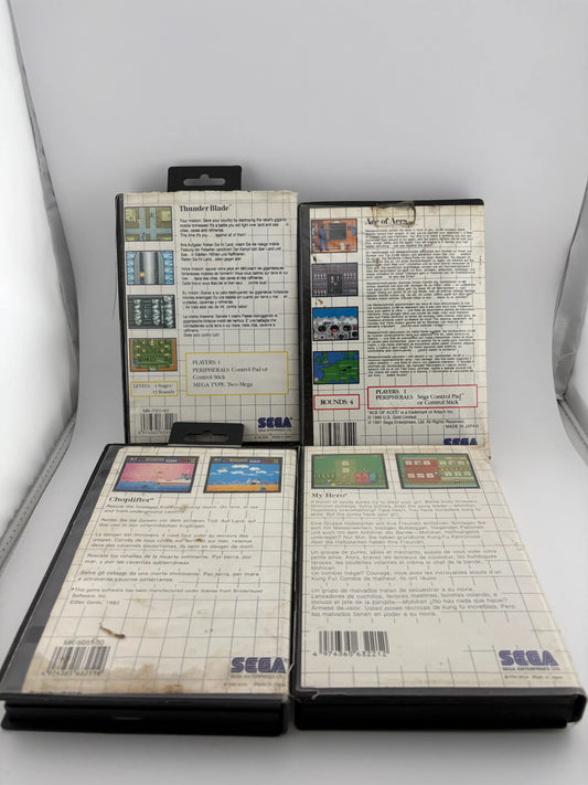 Vintage SEGA Video Game Lot - Ace of Aces / Thunder Blade + more FRENLY BRICKS - Open 7 Days