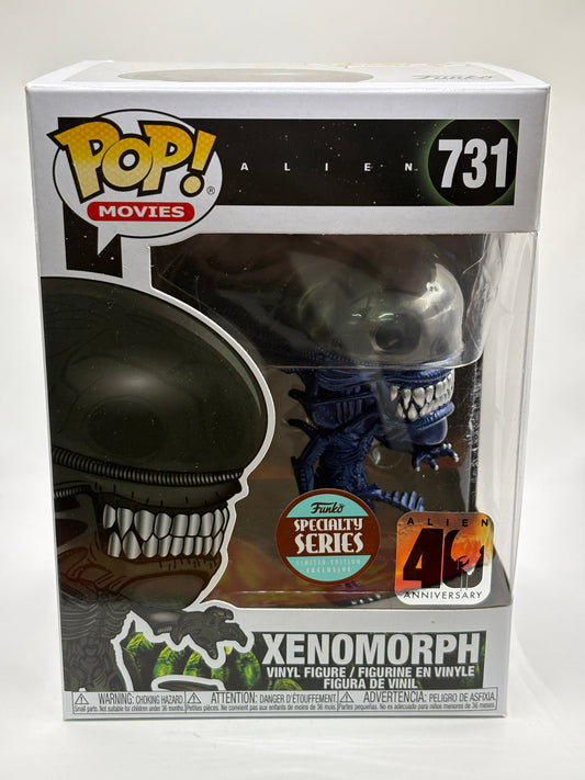 Funko POP! Movies Alien #731 Xenomorph Specialty Series 40th Anniversary FRENLY BRICKS - Open 7 Days