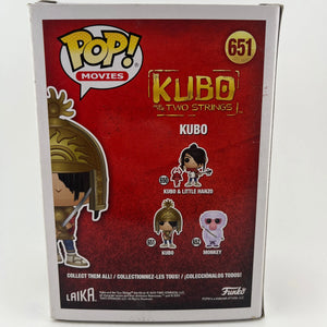 Funko POP! Movies Kubo Two Strings Kubo #651 Vinyl Figure + combined shipping FRENLY BRICKS - Open 7 Days